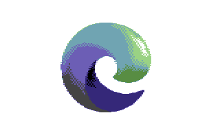 Edge Logo in C64 Mode
